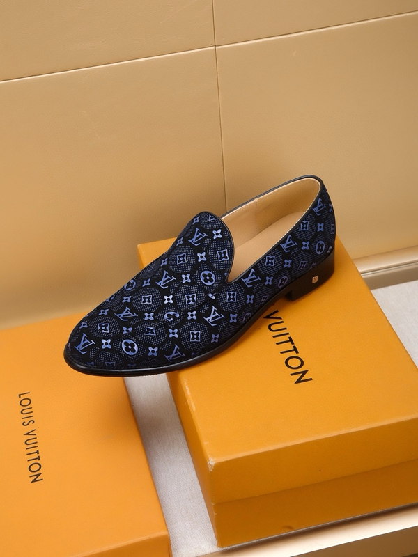 ルイヴィトン靴素材ディテール